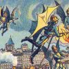 French Victorian postcards depicting ‘visions of the future.