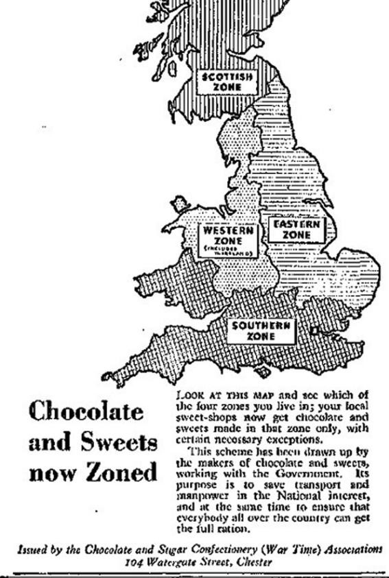 “Don’t blame the shopkeeper!!”: Food, drink and confectionery advertising and British Government market controls during the Second World War