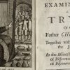 Have yourself a puritan Christmas Josiah King, The Examination and Tryall of Old Father Christmas