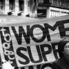 A Heritage Lottery Fund Grant for the University of Portsmouth for an Oral History Project on Women’s Activism Since 1960 BOSTON, MA - APRIL 21: Chanting, "We're going to stop rape now," a coalition of women's groups gathered in Downtown Crossing in Boston on April 21, 1984, to protest the treatment of the victim in the highly publicized New Bedford barroom rape trial. The demonstration came one month after four men were convicted of raping a 21-year-old mother on a pool table in Big Dan's tavern in New Bedford. The case drew nationwide publicity when police reported that others in the bar cheered during the attack. The trial was broadcast daily on cable television. (Photo by Wendy Maeda/The Boston Globe via Getty Images)