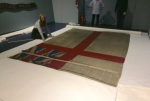 NMRN Jutland Exhibition flag