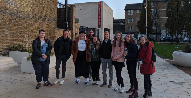 Students visit the Black Cultural Archives in Brixton