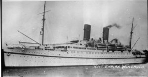 Photograph of S.S. Empire Windrush
