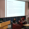 From Margins to Centre? An undergraduate conference on marginalised histories IMG_4500 Amelia presentation cropped