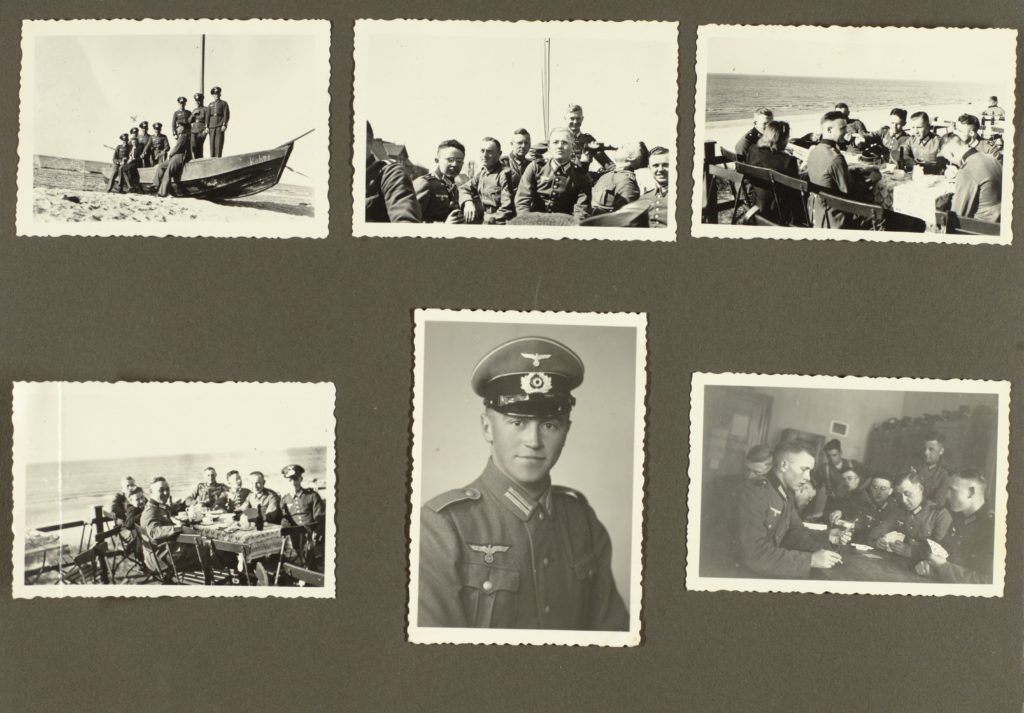Photos of German officers during World War II