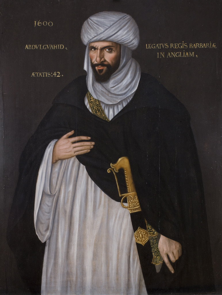 The moorish Ambassador to Elizabeth I, Abd el-Ouahed ben Messaoud, 1600