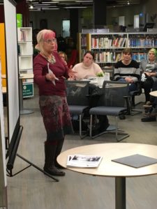 Sue Bruley speaking
