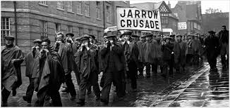 Photography of the Jarrow marchers, 1936