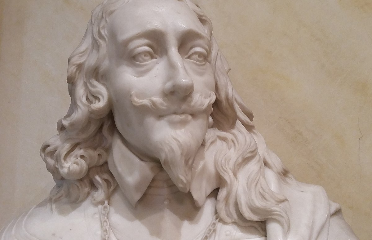 Bust of King Charles I by Louis François Roubiliac (1759)
