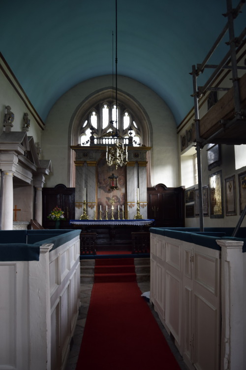 Interior of Southwick church.