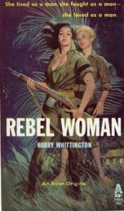 The cover of Rebel Women (1960) by Harry Whittington.