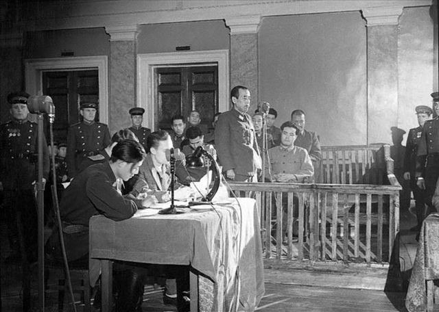 In 1949, 12 members of the Japanese Kwantung Army were tried as war criminals in the Russian city of Khabarovsk for manufacturing and using biological weapons and carrying out medical experiments during WWII. They were sentenced to terms in labour camps.