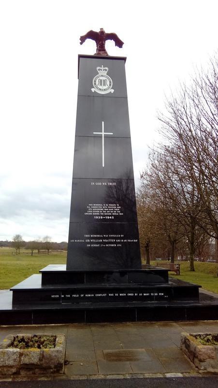 Memorial to the Battle of Britain at Croydon Aerodrome