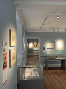 Some of the exhibits at the museum