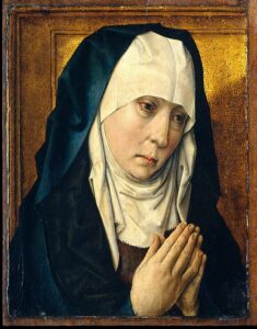 he Mourning Virgin; The Man of Sorrows – detail after Dieric Bouts, Metropolitan Museum of Art, MET, 71.156–57