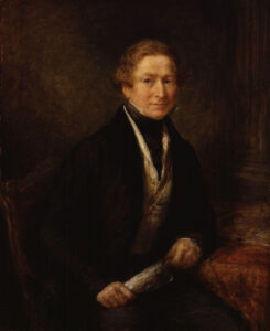Portrait of Sir Robert Peel by John Linnell, National Portrait Gallery.